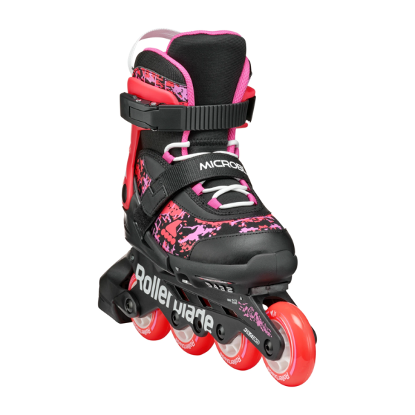 ROLLERBLADE MICROBLADE Schwarz/Koralle